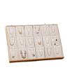 Bamboo Jewelry Display Stand for Necklaces and Earrings