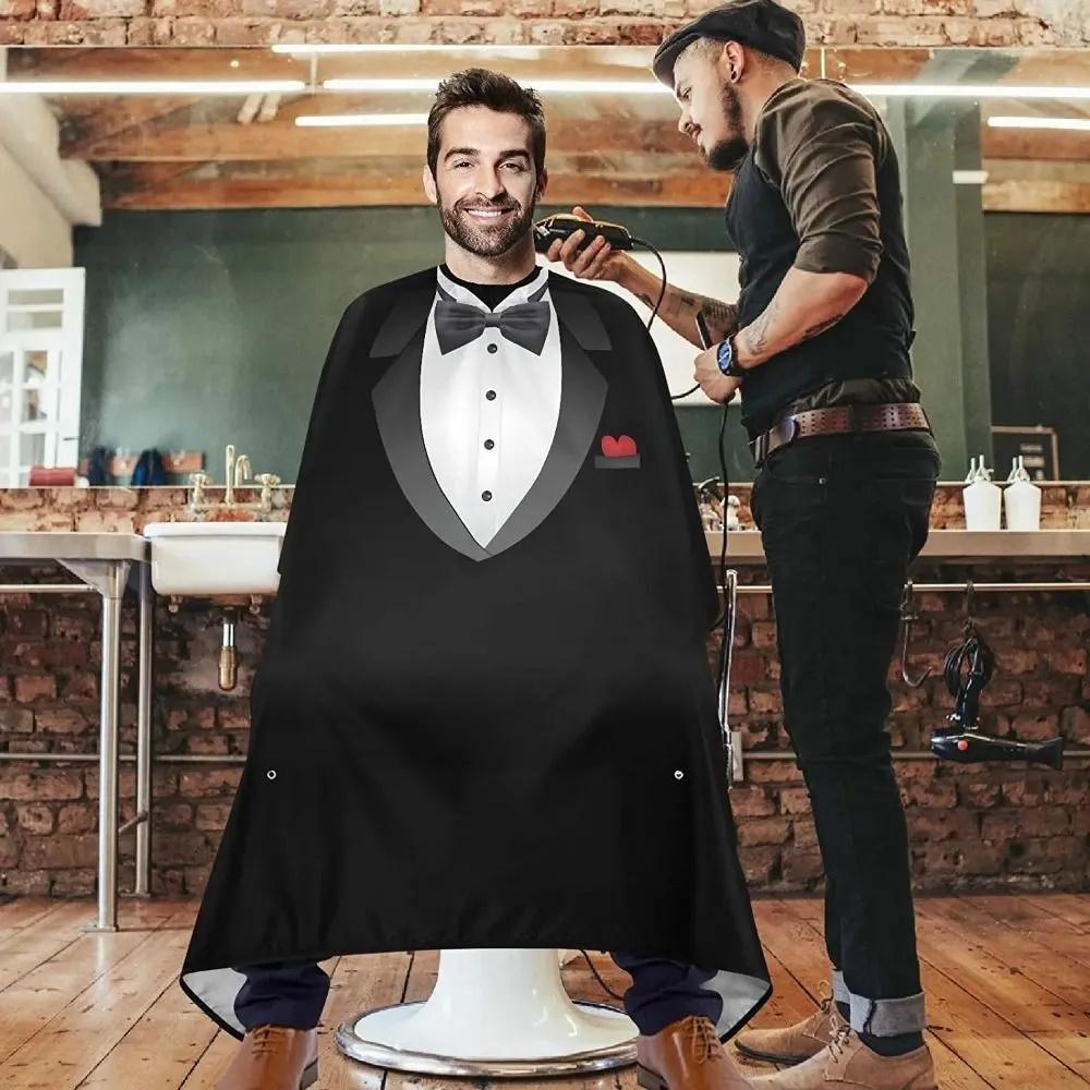 Hair Cape - Non-Stick Salon with Padded Shoulders for Coloring