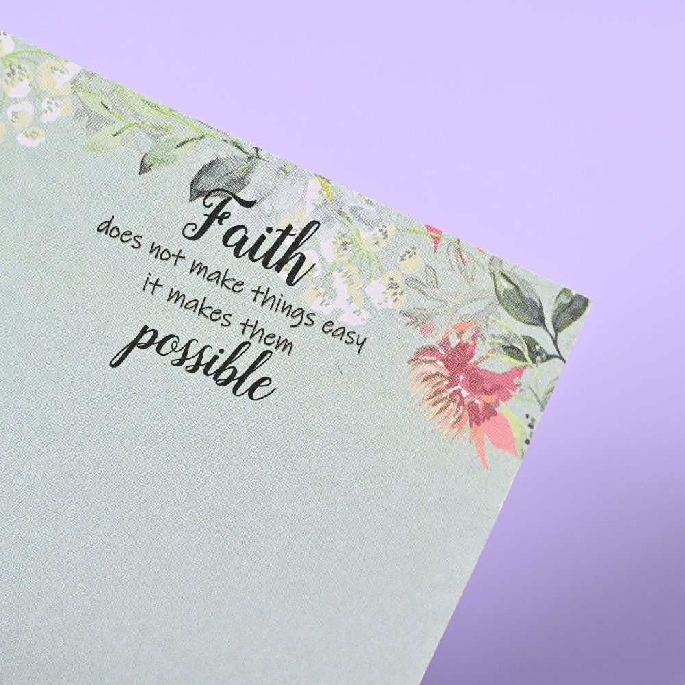 12Pcs Thickened Vintage Floral Sticky Notes Random Color Square Memo Pad  Student