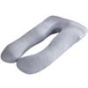 Multi-function Maternity Pillow Case Pure Cotton U-shape Printing Cushion Cover for Pregnant Women Only Pillowcase No filler