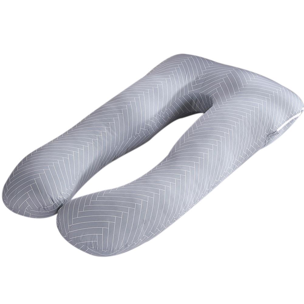 Multi-function Maternity Pillow Case Pure Cotton U-shape Printing Cushion Cover for Pregnant Women Only Pillowcase No filler