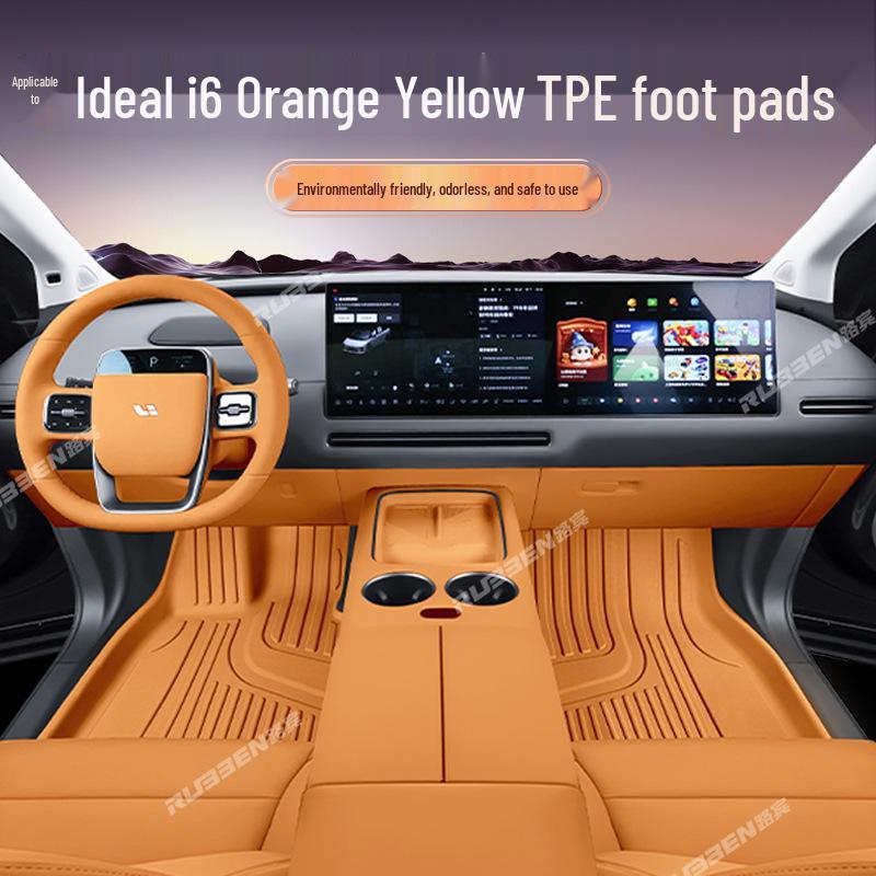 Ideal i6 Full Surround TPE Floor Mats for Five-Seater Cars, 25 Models