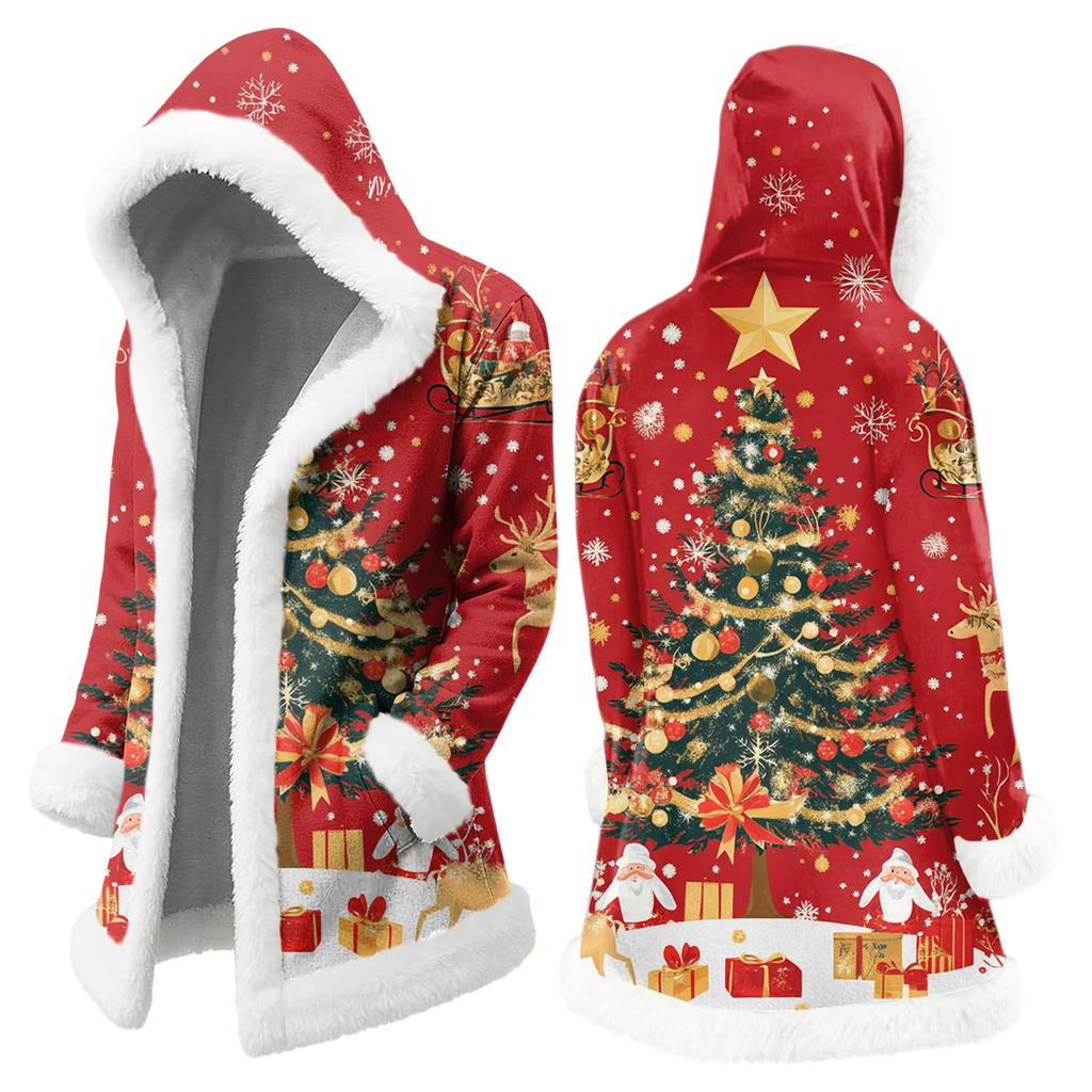 Ανδρικό Καθημερινό Τζάκετ με Χριστουγεννιάτικη Εκτύπωση