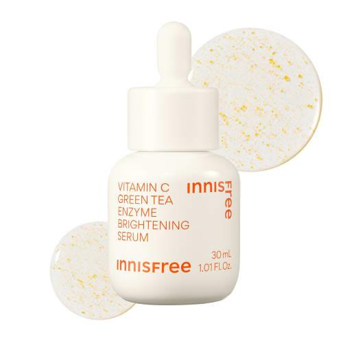 [Innisfree] Vita C Green Tea Enzyme Bright Serum 30ml - Genuine Vitamin C Serum Moisturizing Hypoallergenic Sensitive Skin