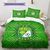 Club León  Pattern Bedding Quilt Set  Home Decoration  Gift (1 * duvet cover + 2 * pillowcase  without core)