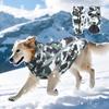 High Collar Big Dog Coat Jacket for Medium Large Dogs Winter Pet Clothes Waterproof Golden Retriever Labrador Mascotas Clothing