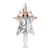 Disfraz Cosplay de Estrella para Niños con Material Suave de Poliéster para Actuaciones Navideñas en Escenario