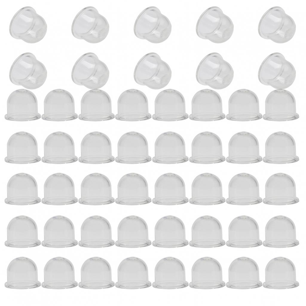 Transparent Chainsaw Carburetor Bulb Set of 50 for Smooth