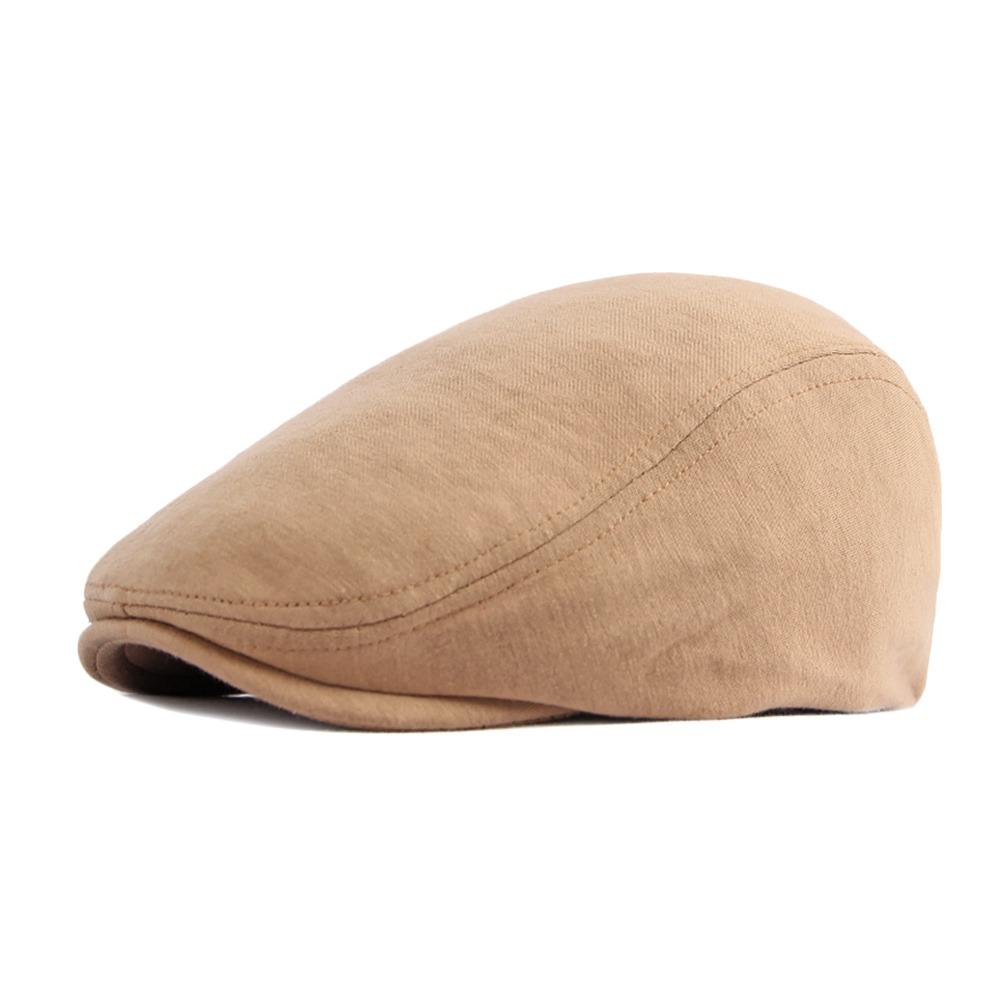 

Fashion Soft Beret Hat Solid Color Retro Newsboy Hat Casual British Style Driver Flat Caps Men Women