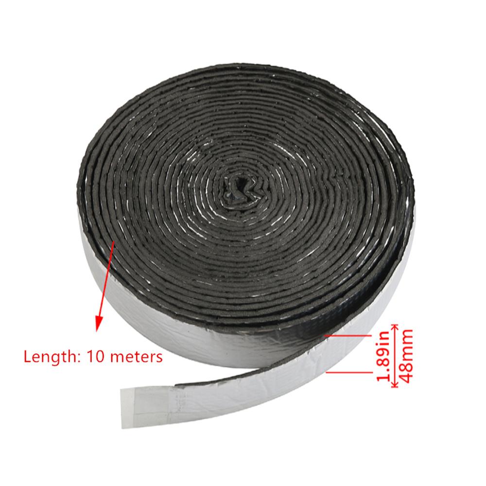 

33 ft Outdoor Pipe Foam Insulation Tape Self Adhesive with Cable Tie Waterproof