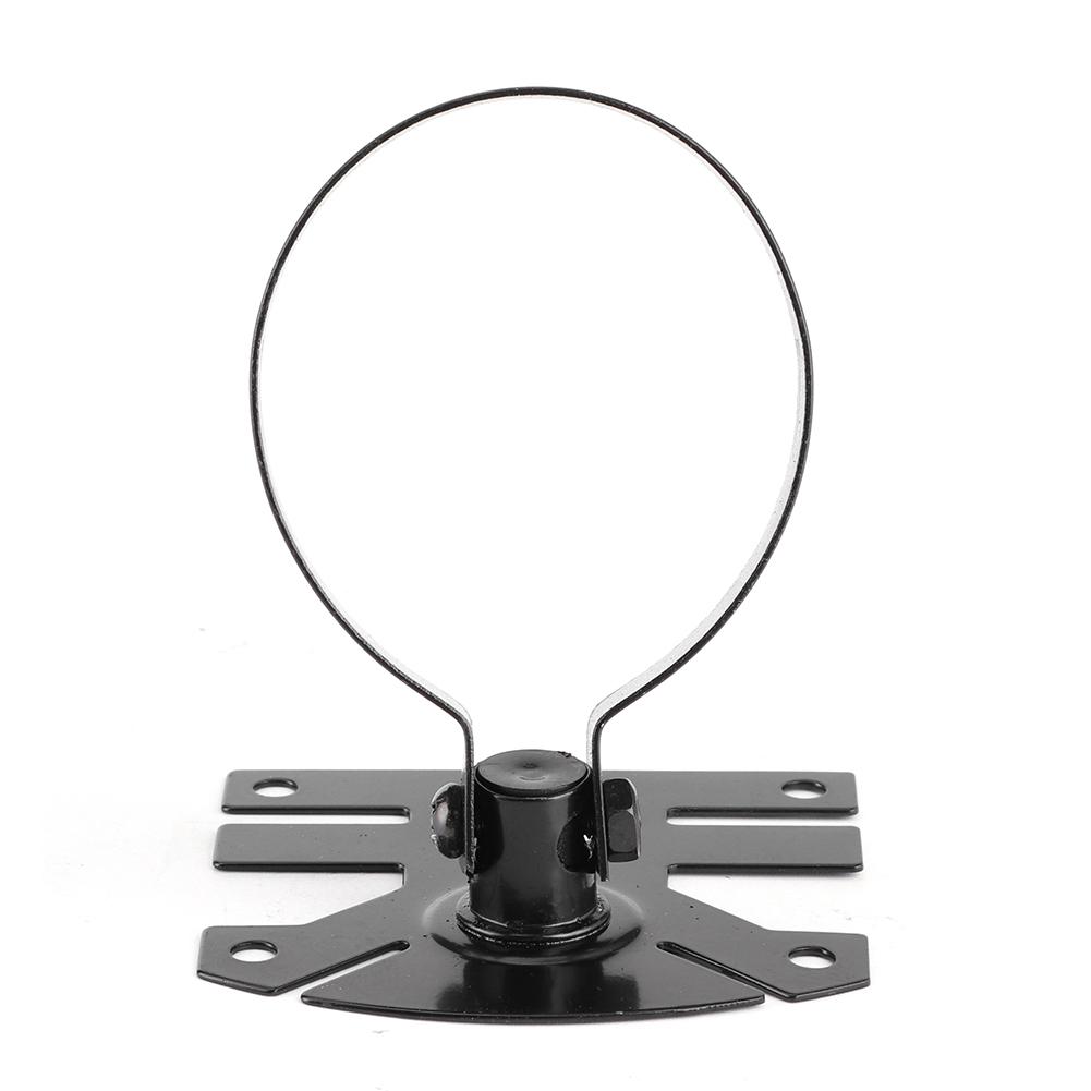 2in 52mm Single Hole Gauge Mount Bracket Iron Meter Holder Car Refitting Black