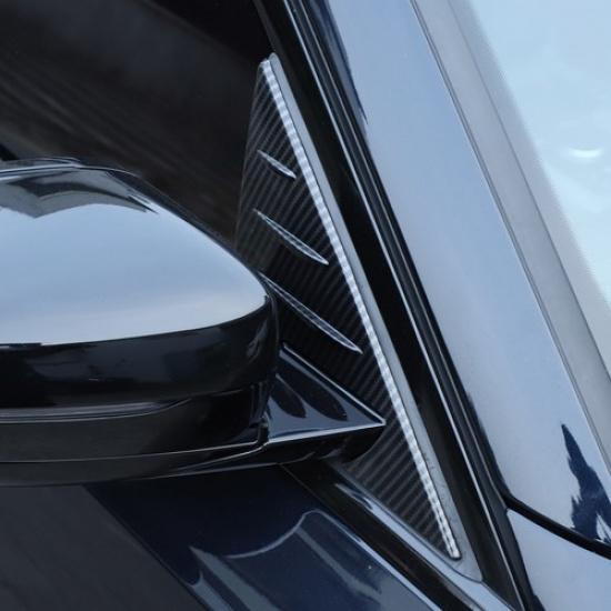 ABS Carbon Fiber Anti-wind Buffeting Deflector For BMW 3 Series -24