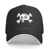 Jolly Roger Totenkopf mit gekreuzten Knochen Piratensymbol Baseballkappe Strand Ausflug niedlich F Kappen Unisex Damen