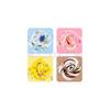 Cloud Slime Kit 5 Pack, with Stitch Peachybbies Rainbow Lemon Coffee Slime Charms, Fluffy Slime for Girls and Boys, Stress Relief Toy for Kids