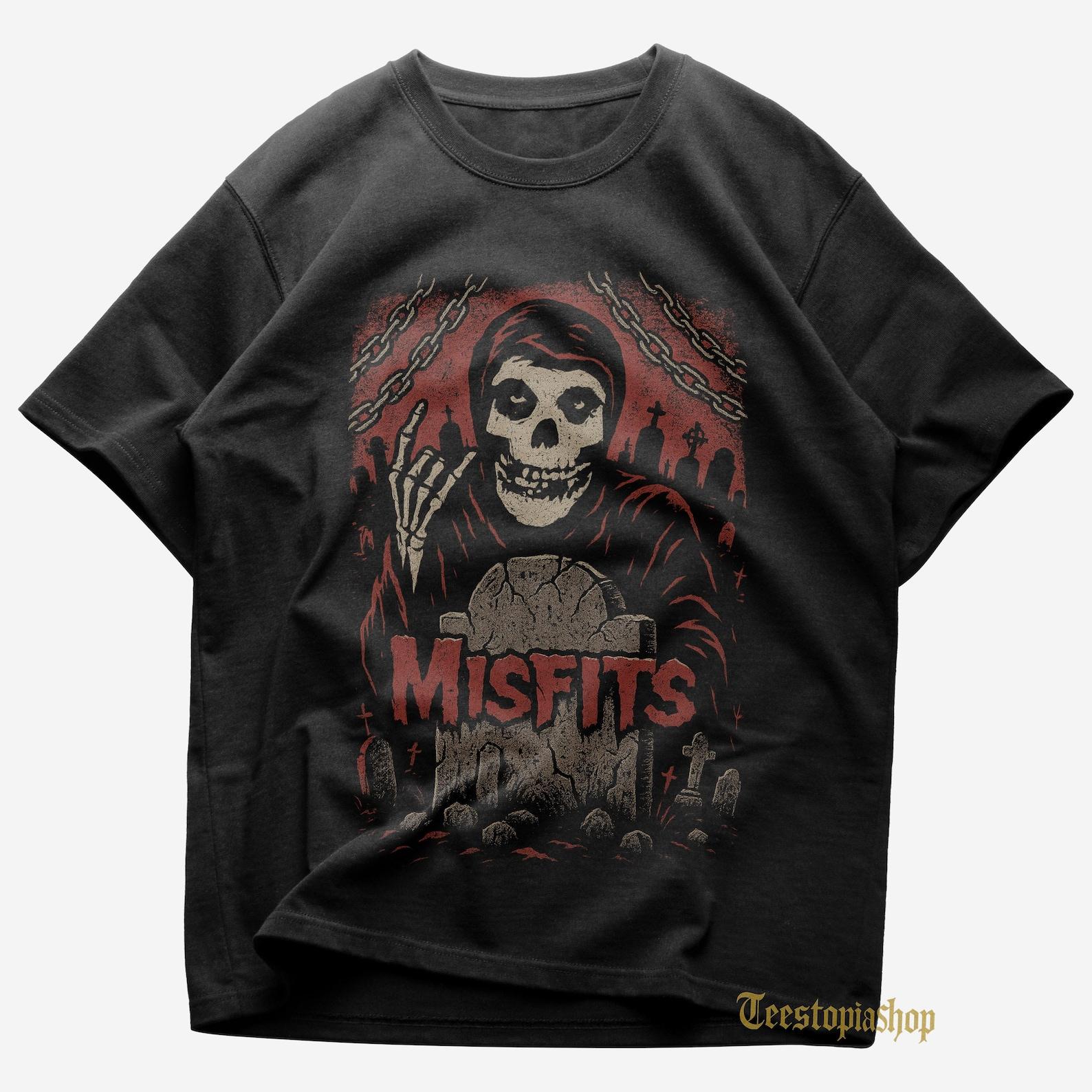 Misfits T shirt - Rock Music Shirt - Last Caress - Saturday Night - Famous Monsters Shirt - Misfits Merch - Unisex Rocker Clothing S