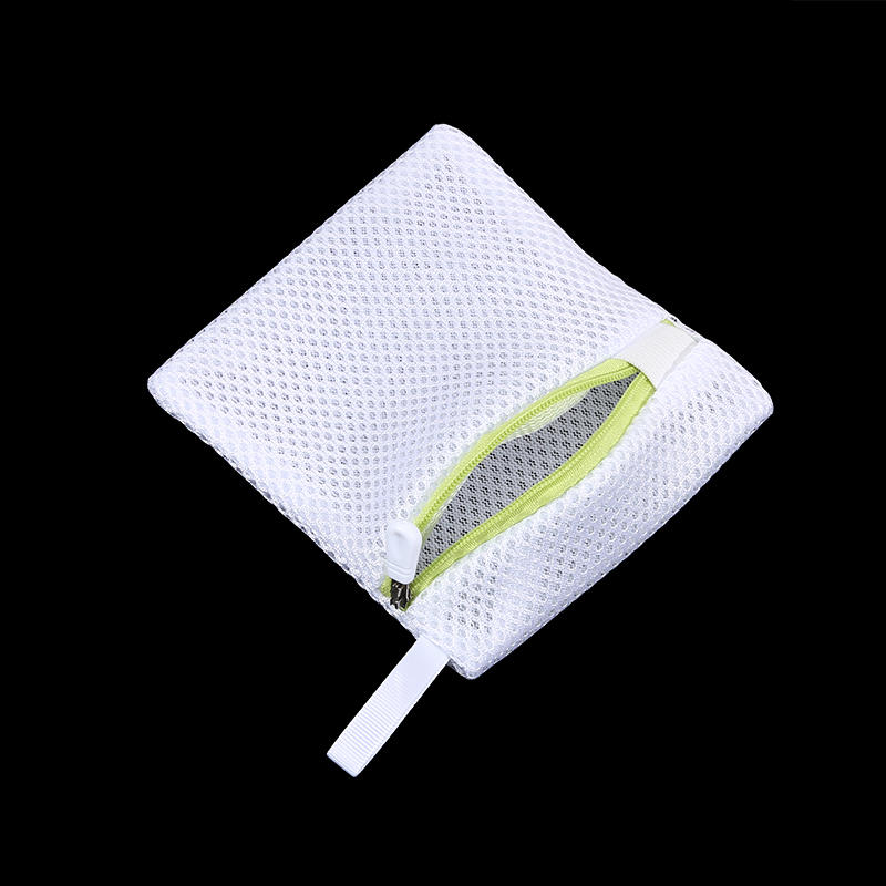 1PC Portable Zipper Laundry Bags for Delicates Breathable Anti Sticking Mesh Washing Pouch for Laundry Machine Underwear Socks Clothing Protection