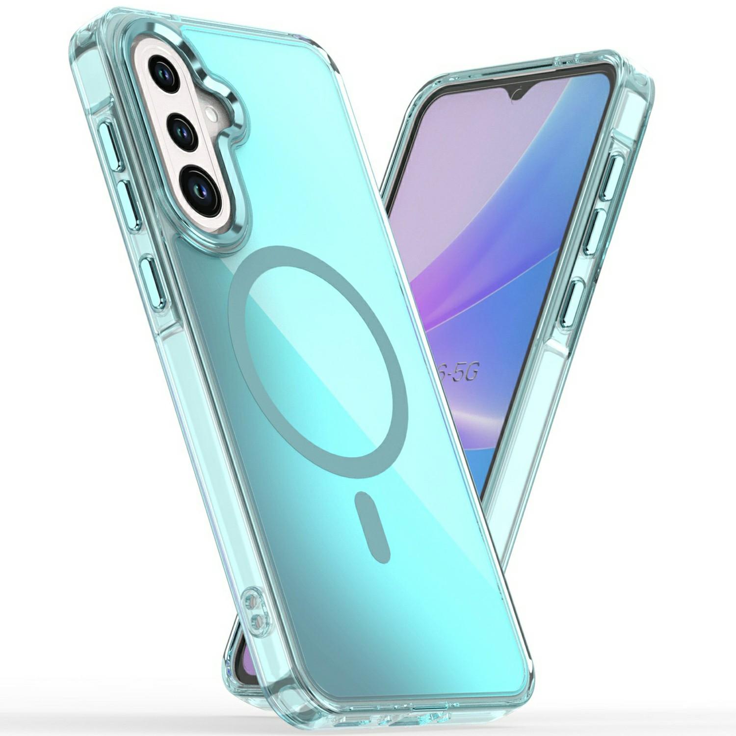 

For Samsung Galaxy A26 5G Magnetic Case Color Changing TPU Phone Back Cover