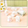 1/6 Pcs Adorable Sheep Car Dashboard Decor Cute Lamb Figurine Auto Center Console Accessory For Women Car Enthusiasts