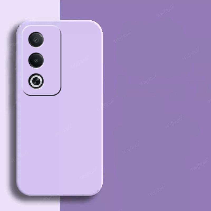For Cover OPPO A80 5G Case OPPO A80 5G Capas Liquid Silicone Phone Back Bumper TPU Shockproof Soft Fundas OPPO A80 5G