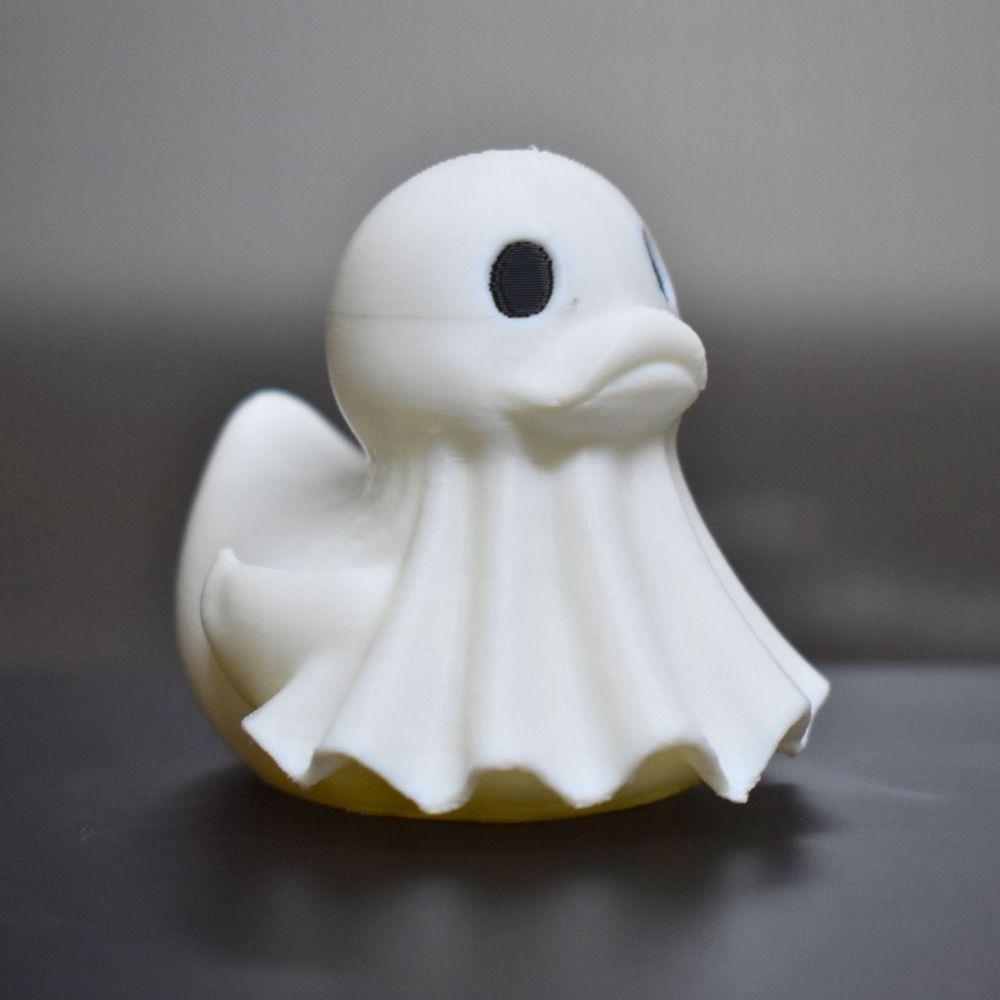 Lightweight Halloween Ghost Duck PLA Creative Ghost Duckling Spooky Desktop Ornament  Room Table