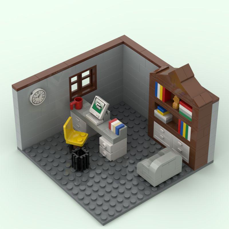 City House Building Blocks Toys For Children Boys Girl Diy Gifts Moc Bricks Bedroom Living Room Furniture Model Toy Gifts