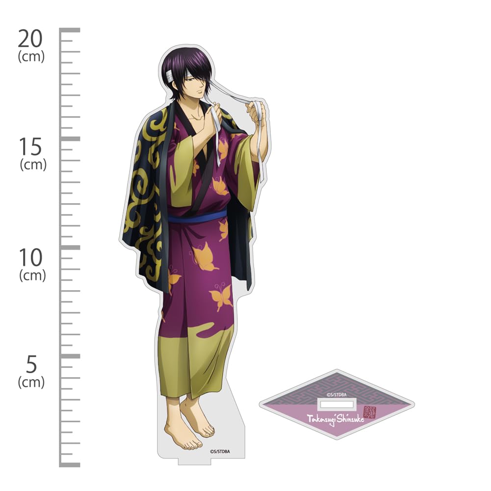 [Official] COSPA Gintama Original Illustration Takasugi Shinsuke Acrylic Stand (Large) "Sleepy in the Morning, but Getting Ready" Ver.