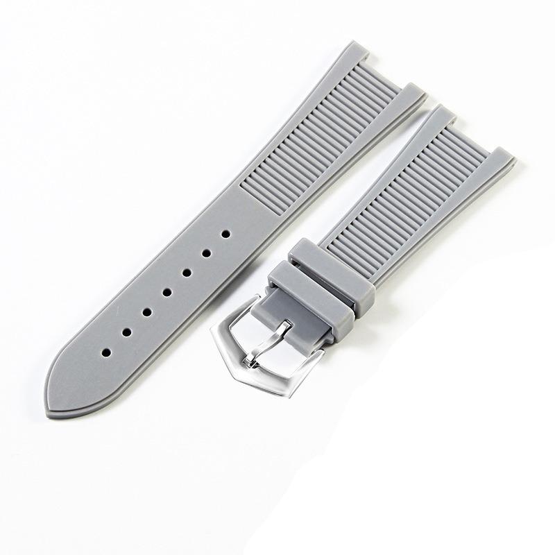 High Quality Silicone Rubber Watchband For Patek Philippe Nautilus Series 5711 5712 5980 Waterproof Watch Strap Bracelet Male