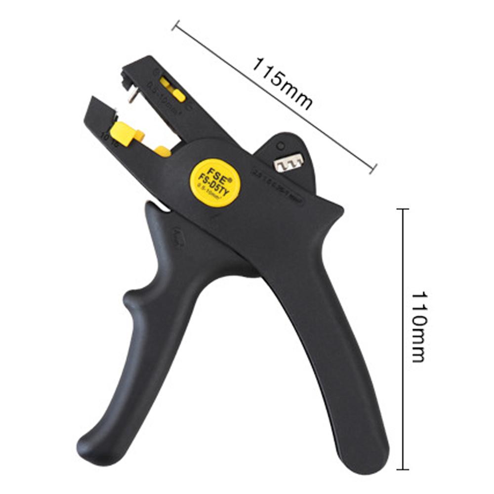 Reinforced Nylon Portable Wire Stripper Multifunction Cable Stripping Pliers Ferrule Cutting Tool