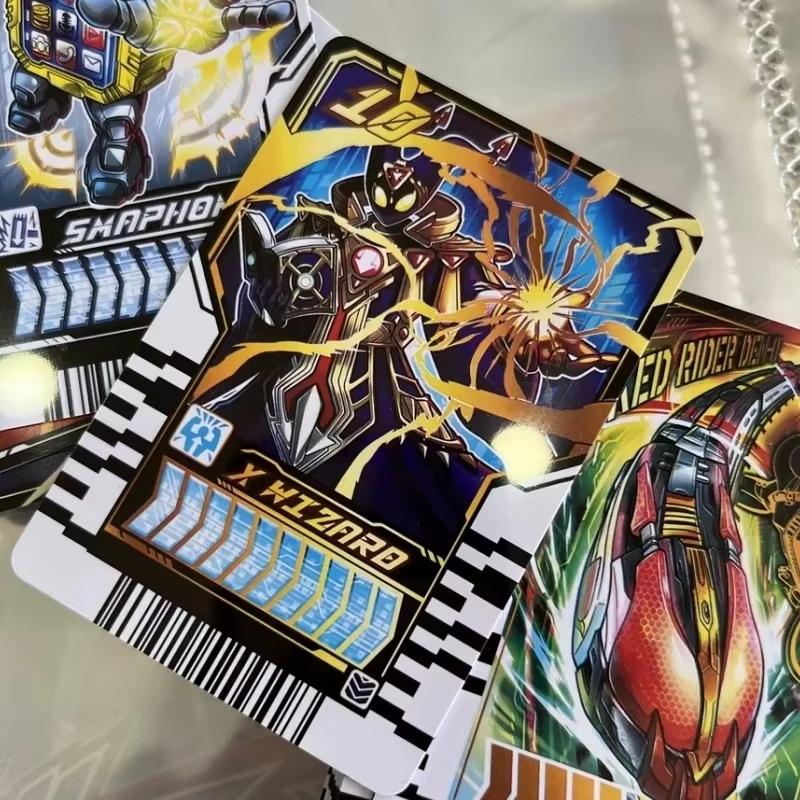 Anime Kamen Rider Gotchard Series Self-Made Adhesive Card Can Linked To Dx Transform Waist Belt Driver Collection Card Gift Toy