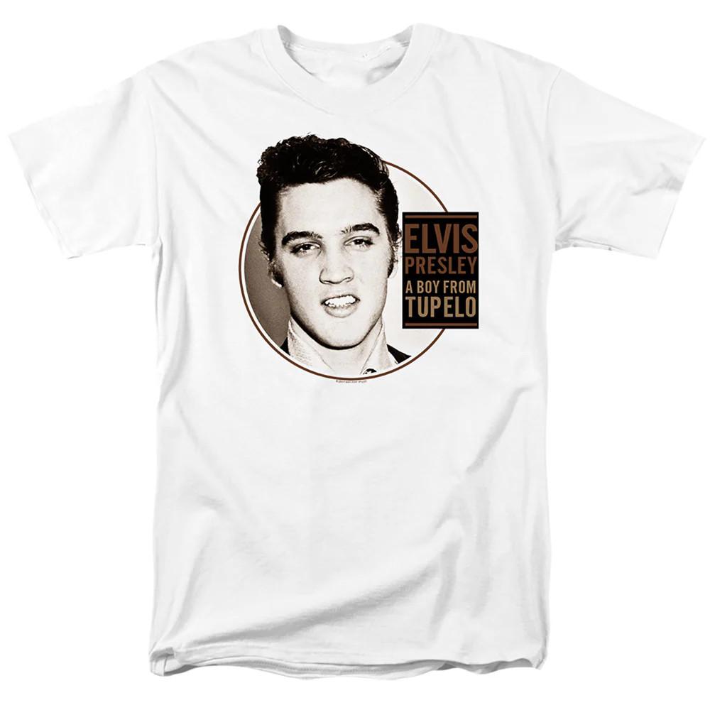

Elvis Presley Tupelo Mens T Shirt White Officially Licensed XL