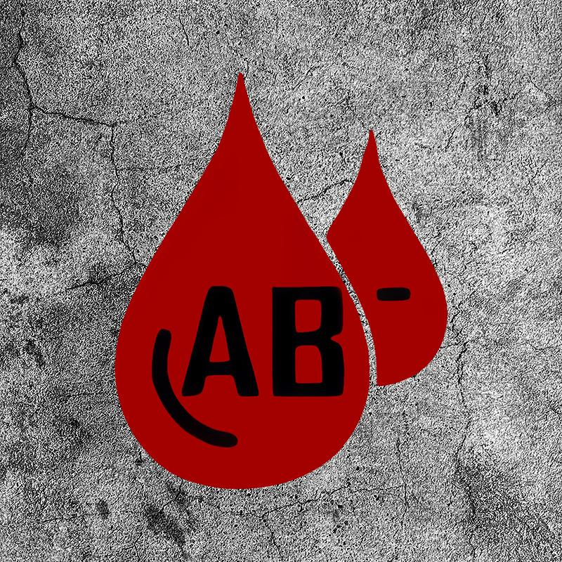 Cool Blood Type Graphic Sticker, Red Blood Drop Waterproof Vinyl Decal, Perfect for Motorcycle Car Helmet Bike Laptop Ornament