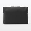 MUJI OHH68A4A Flexible Combination Storage 22 X X 15 Cm Case, Rectangular, Slim, Large, Black, Approx. 2.7