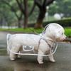 Transpicuous Recyclable Dog Rainwear With Easy Snap Conclusion Generous For Active Animals In Wet Weather