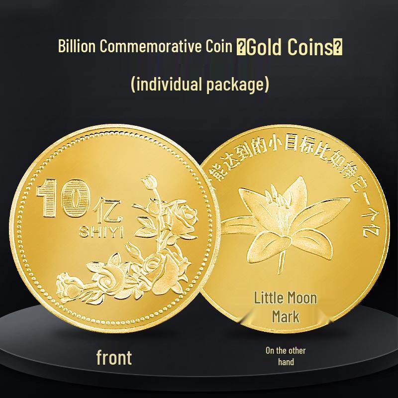 Gold Tooth Fairy Coin Set: Children's Tooth Reward Box & Halloween Decoration Toy Gift