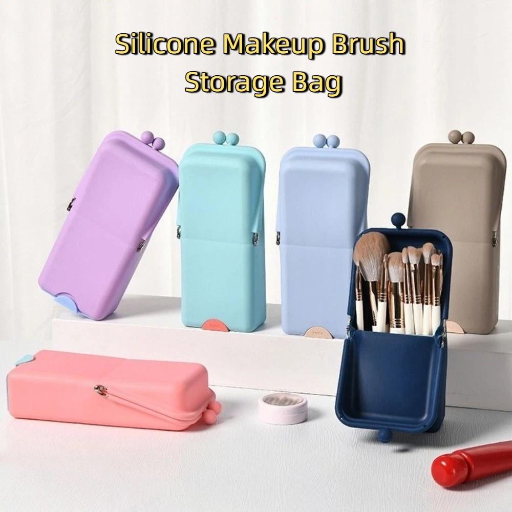 Large Capacity Makeup Brush Storage Bag Vertical Toiletry Storage Box Stationery Box  for Home