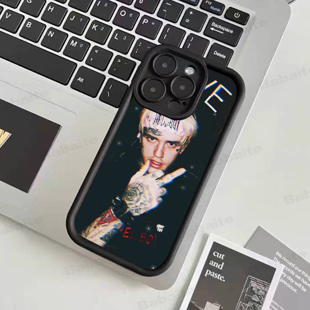 

Эмо-рэпер Lil Peep Силиконовый мягкий чехол для телефона для IPhone 17 16 14 13 12 11 15 Pro Max Plus Air Cover iPhone 16 plus