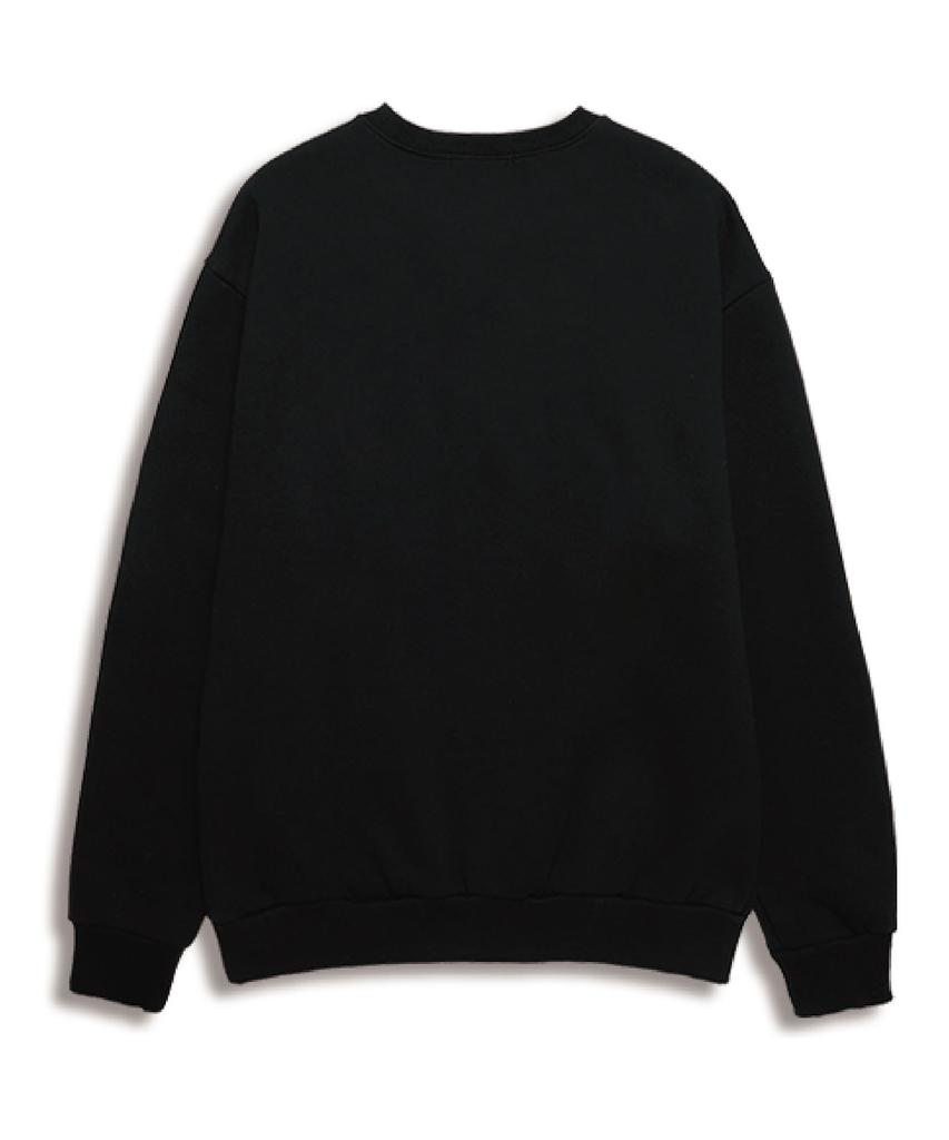 Wissi Flower Bear Oversized Sweatshirt (Wls006) Black