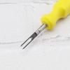 Professional Automotive Terminals Extractor Plastic & Steel Wire Terminals Remove Set Of 2 for Wiring Harness Plugs Removal