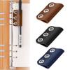 Pen Holder Clip For Journal PU Leather Loose-leafs Notebook Pen Clip Pencil Loop Holder For Home School Pen Fixed Clamp
