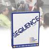 Unique 2024 Sequence Strategy Board Game Elegant Card Material For All Ages