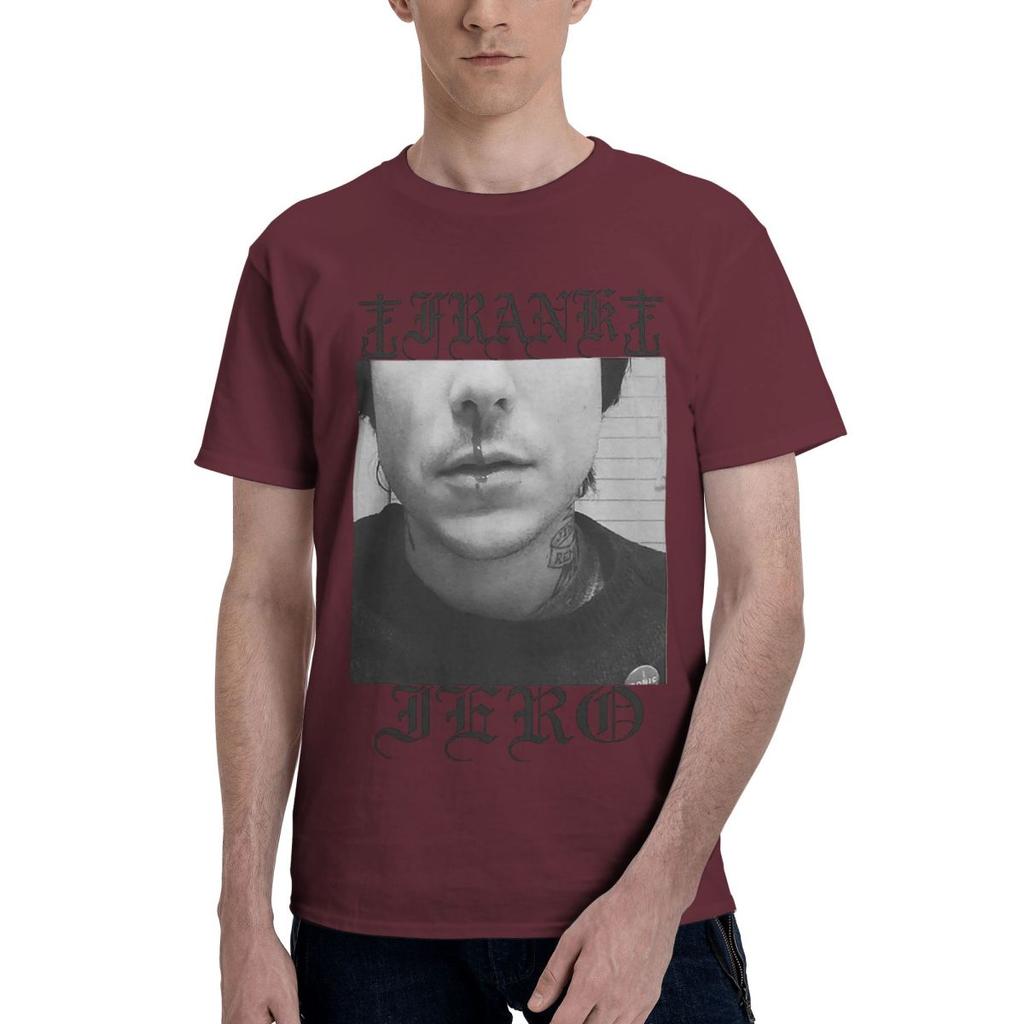 Frank Iero 1 100 Cotton Casual Breathable Confortable Clothes New In Tops And TShirts Tshirts Men