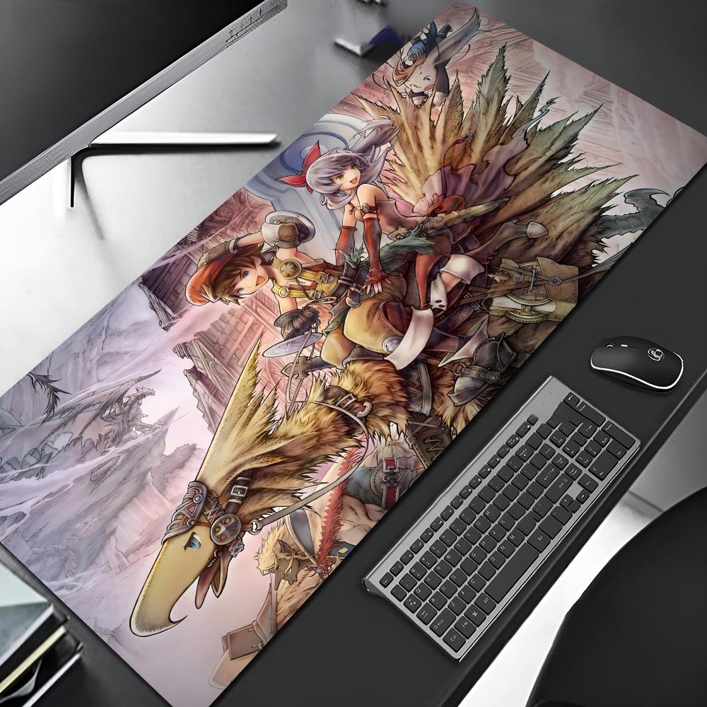 Final Fantasy Podložka pod myš Okraj Velká Herní Zamykací Počítačový Hráč Velká Gumová Maloobchodní Umění Podložka pod myš Mat na stůl pro notebook