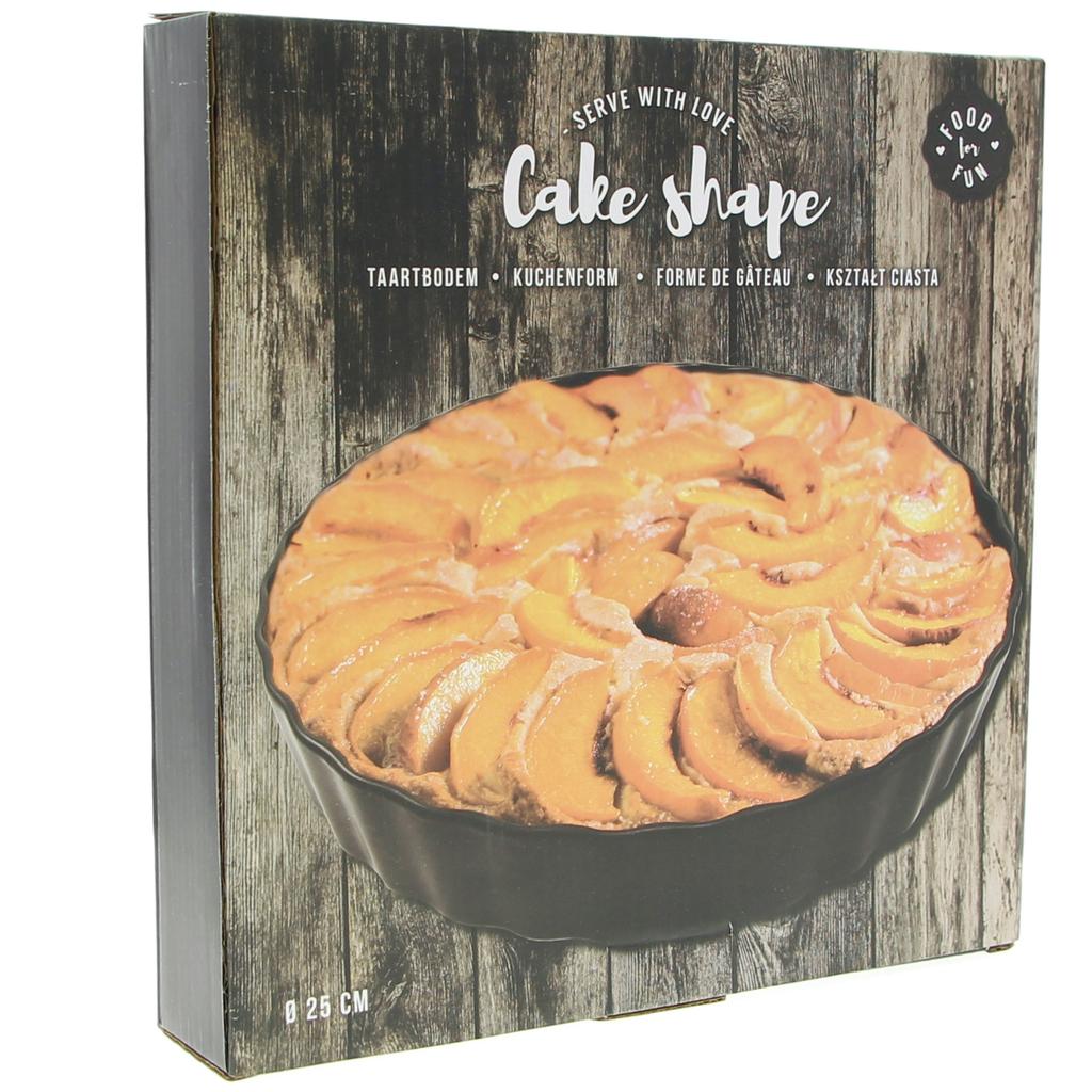 Backform für Tartelettes, Pizzen, Keramik, Hitzebeständige Form