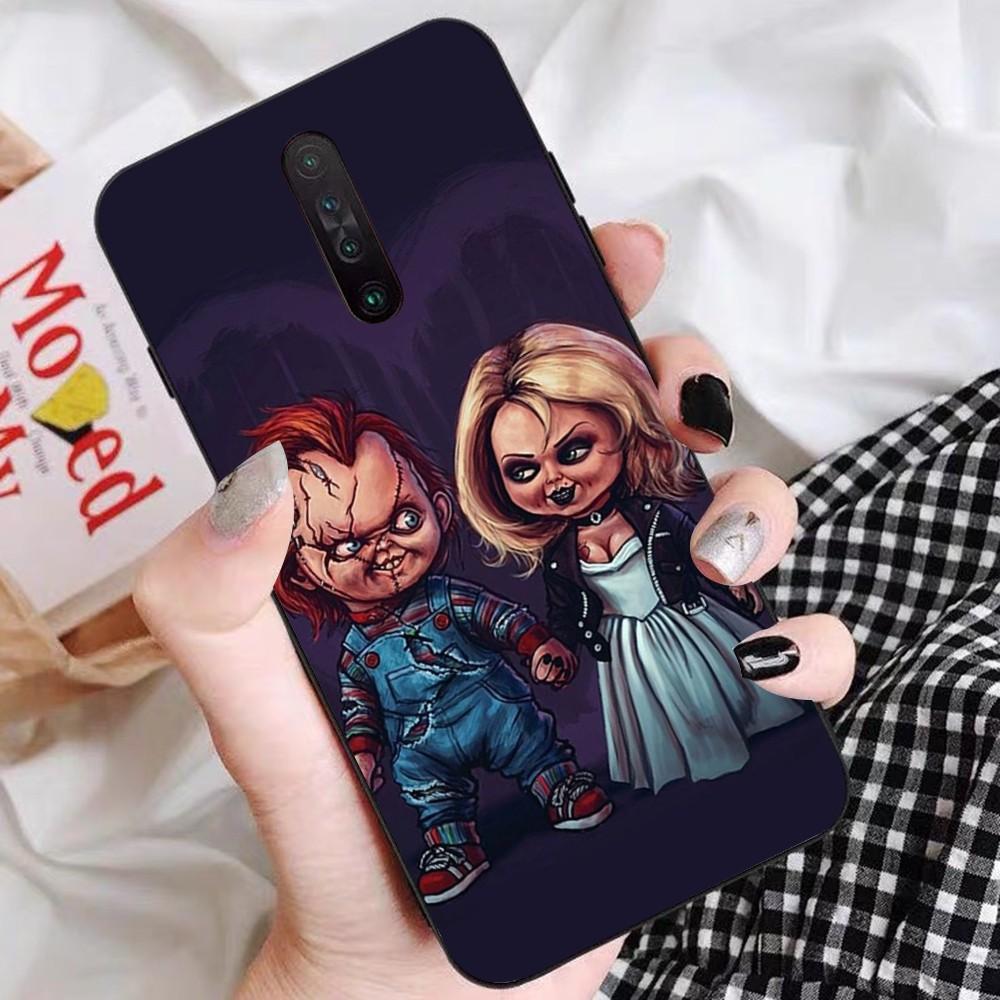 

Chucky Doll Horror Movie Phone Case For Redmi 5 6 7 8 9 10 plus pro 6 7 8 9 A GO K20 K30 K40 pro plus F3 Fundas Redmi 5