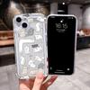 Cartoon Funny Cute Cat Phone Case For Iphone 17e 17 Air 16 16e 15plus 14 13 12 11 Pro Max Stylish Anti-slip Shockproof Ins Cover