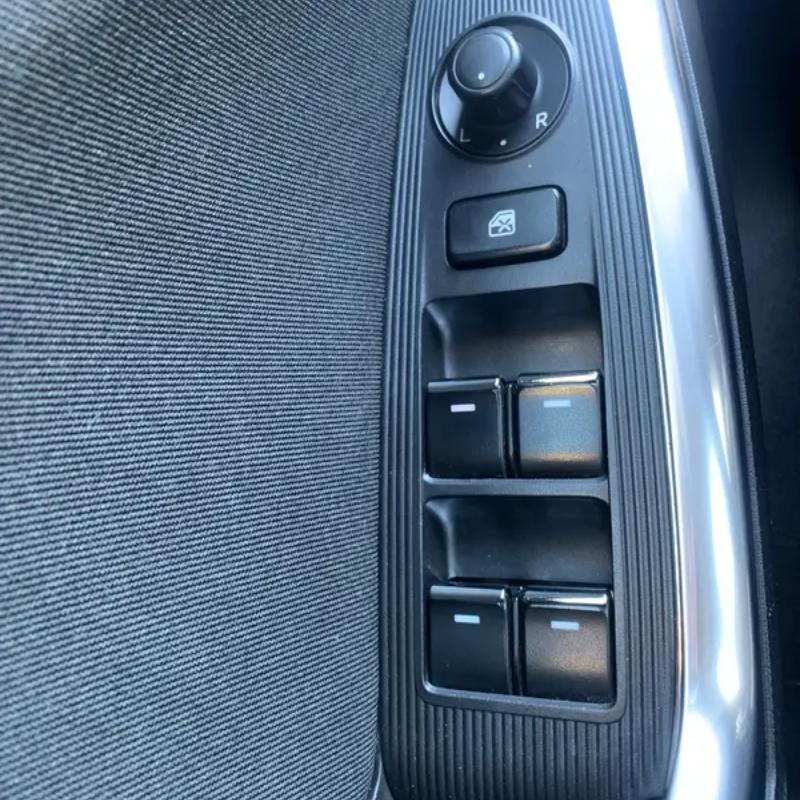 Dla Mazda 3 6 CX5 CX-5 ATENZA Axela Przyciski podnoszenia szyb Naklejka dekoracyjna z cekinami ABS Chromowane wykończenie Akcesoria do stylizacji samochodu