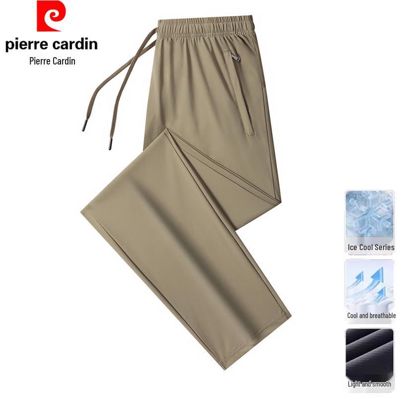 Pierre Cardin Men's Ice Silk Quick-Dry Casual Pants