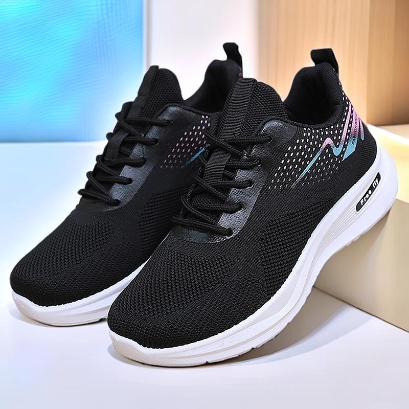 2025 Spring New Women's Shoes Sports Shoes Soft Sole Comfortable Breathable Mesh Running Shoes Women Sneakers Casual Shoes
