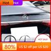 Per Mercedes Benz 9cm ABS Decalcomania Posteriore per Auto Adesivo Emblema Baule Per Mercedes Benz S320 W164 W203 W204 W168 C180 E320 A200 CLA CLK