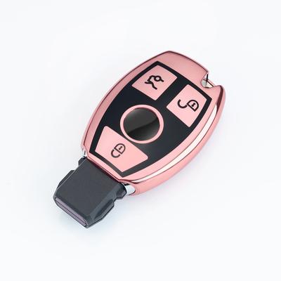 TPU Car Key Case Cover Protector For Mercedes Benz CLS CLA GL R SLK AMG A B C S Class Remote Accessories